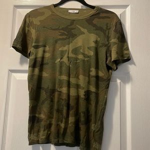 TNA Camo Crewneck Tee
